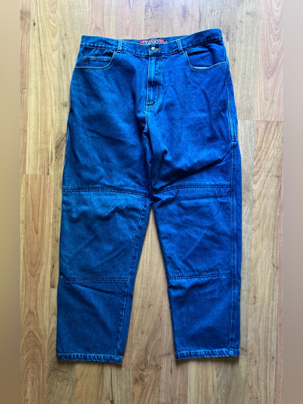 Cortech Tourmaster DSX Rider Blues Mens 38x32 Blue Jeans Double Knee Motorcycle